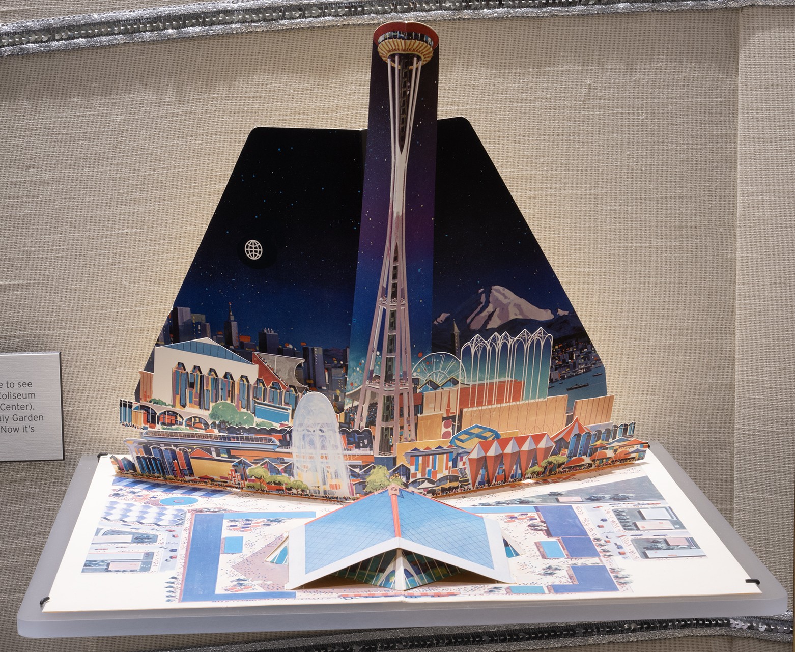 Image of Souvenir pop-up from Century 21 Exposition, 1962